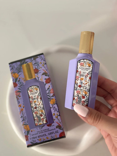 عطر ادکلن مینی گوچی فلورا گورجس مگنولیا(بنفش) زنانه (سوپر اسمارت کالکشن)| Gucci Flora Gorgeous Magnolia (Super Smart Collection) حجم 25 میل(شرکتی)