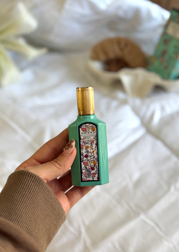 عطر ادکلن مینی گوچی فلورا گورجس جاسمین(سبز) سوپر اسمارت | Gucci Flora Gorgeous Jasmine حجم 25 میل